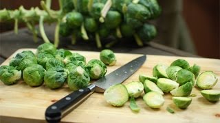 Trim Brussels Sprouts Perfectly [upl. by Brittani]