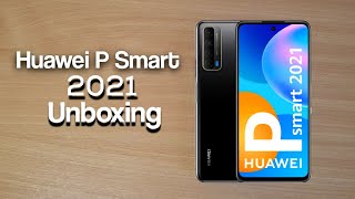 Huawei P Smart 2021 Unboxing [upl. by Yzeerb39]