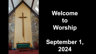 Colesville Presbyterian Church Livestream September 1 2024 [upl. by Tarrsus]