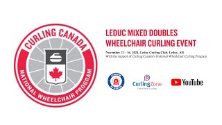 CayerAllen vs NagelWilliams  CBRONZE  Leduc Mixed Doubles Wheelchair Curling Event 7 [upl. by Adiana]