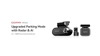 DDPAI N5 Dual 4K Dashcam with AI Radar Function [upl. by Vanderhoek]