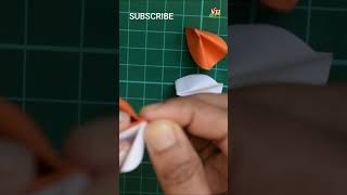 BEST Tricolor Paper Flowers  Craft Ideas for Republic Day  Paper Crafts for Republic Day [upl. by Agate]