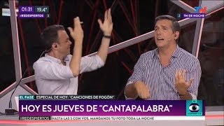 El pase ReDespiertos y TN de noche Jueves de Cantapalabra [upl. by Hax]