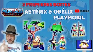 PLAYMOBIL ASTERIX amp OBELIX  Ouverture de 3 boites  Review 298 [upl. by Oker]