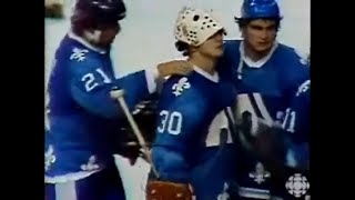 Nordiques vs Canadiens  Premier Match au Forum 13 octobre 1979 [upl. by Ellerud]