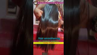 Hair Smoothening  Straightening  hai haircare hairstyle [upl. by Wolpert514]