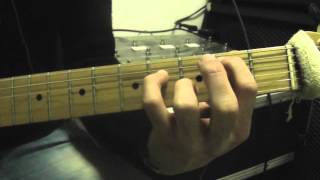 NEK Se non ami Accordi arpeggio assolo chitarra MrT 2013 [upl. by Arihas87]