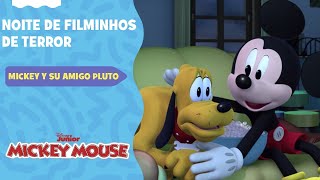 Mickey Mouse e Seu Amigo Pluto  Noite de Filminhos de Terror [upl. by Mahtal263]