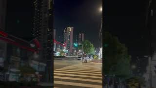 Midnight at WuxiChina china nightlife viralvideo youtubeshorts travel [upl. by Balcer]