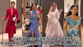 STAR MAGIC CHRISTMAS BALL ENTRANCE PALANG PASABOG NA AGAD starmagicallstargames2024 [upl. by Nnylyam]