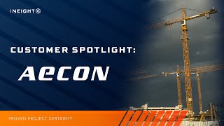 InEight Customer Spotlight Aecon [upl. by Crosley204]