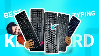 Best KEYBOARD for TYPING under 500 🔥🔥 [upl. by Afatsom729]