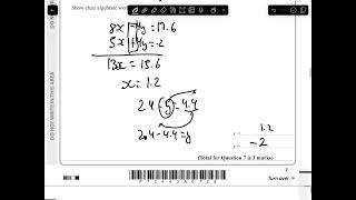 Year 11 Term 1 Exam 1 Model Answers [upl. by Assilak319]