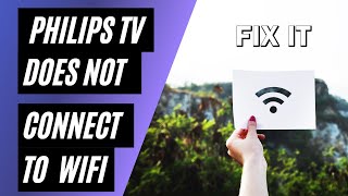 How To Connect Philips TV to WiFi [upl. by Hairem928]