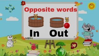 Boost your vocabulary  opposite words in English for kidsbowwowkidsTVmg1ci [upl. by Roxine843]