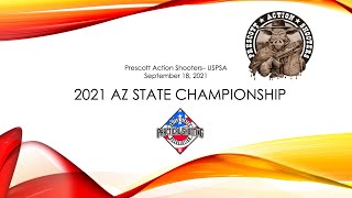 20210919 PAS USPSA 2021 AZ State Championship  1080p Open w CZ75 Czechmate [upl. by Teillo]