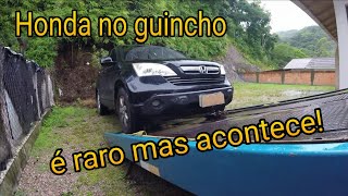 Descarregando uma CRV com falha no cilindro brusquesc guinchos hondacrv [upl. by Orlene]