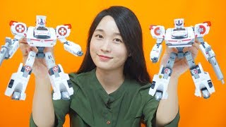 토미카 드라이브헤드 구급차 장난감 화이트호프 로봇 하이퍼레스큐 시리즈 Tomica Drive Head Toys [upl. by Eillehs795]