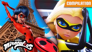 MIRACULOUS  🐞 Compilation 13 🐾 FULL EPISODES ▶️ Style Queen  Queen Wasp Season 2 [upl. by Ynna574]