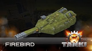 Turrets in Tanki X Firebird [upl. by Ailemac]