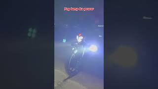 Fog lamp ka power✨🥵 yamaha accessories bike shorts youtubeshorts vlogger [upl. by Lemert837]