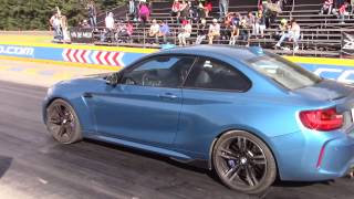 cheyenne Vs M2 de Franky mostro pista pegaso 14 de milla diciembre 2016 bmw [upl. by Hammel]