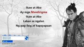 Unit 406  Mandirigma BAGANI OST Official Lyrics Video [upl. by Eeldivad]