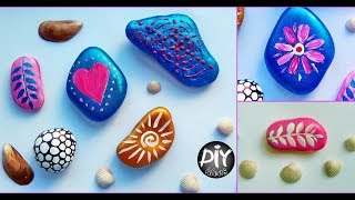 Creative Painting Rocks Ideas  DIY Stone Art Crafts For Room Decor [upl. by Broderic]