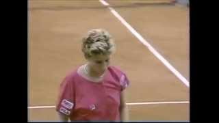 Gabriela Sabatini v Monica Seles French Open 1991 pt1 [upl. by Tavi]