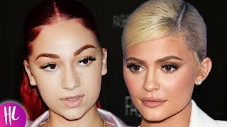 Bhad Bhabie Shades Kylie Jenner While Promoting New Makeup  Hollywoodlife [upl. by Yhtnomit510]