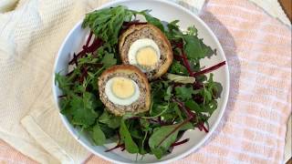 Scotch eggs simple scotch eggs recipe [upl. by Leilah193]