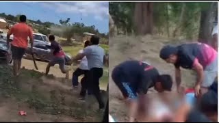 MASACRE EN UNA TOMA DE TIERRAS EN GONZÁLEZ CATÁN TRES HOMBRES A LOS TIROS MATARON A 5 PERSONAS [upl. by Buckler]