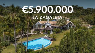 Spectacular €59M Andalusian Villa in La Zagaleta Marbella Spain  Drumelia Real Estate [upl. by Aciretnahs]