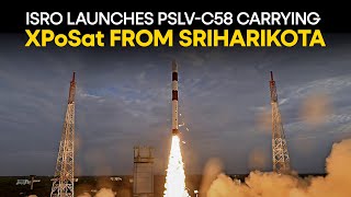 ISRO PSLVC58 Rocket Launch XPoSat satellite successfully placed in the orbit [upl. by Marozik859]