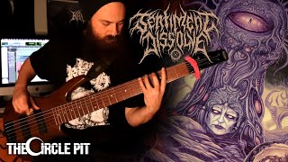 SENTIMENT DISSOLVE  The Orwellian Dream OFFICIAL BASS PLAYTHROUGH Technical Death Metal [upl. by Ramhaj]