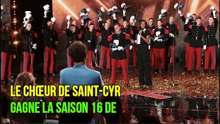 Le Chœur de Saint Cyr gagne la saison 16 de «La France a un incroyable talent» [upl. by Seton]