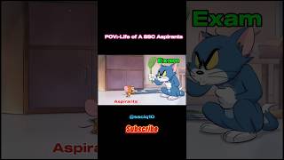 Life of SSC Aspirants sscgd ytshorts shorts ssccgl tomandjerry [upl. by Eugenie]