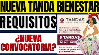 Tandas del Bienestar 2024 Nueva convocatoria para mujeres que quieren préstamos requisitos [upl. by Burris]