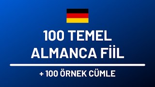 100 TEMEL ALMANCA FİİL VE CÜMLE [upl. by Arjan]