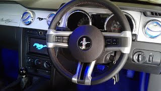 2006 Mustang Steering Wheel Swap To A 2012 Premium GT  DIY [upl. by Jaquith445]