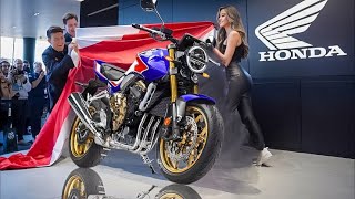 FINALLY 2025 NEW HONDA CB400 UNVEILED  NEW FACE AND NEW ENGINE [upl. by Naeroled17]