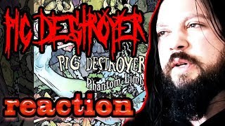 Pig Destroyer  The Diplomat Reaction [upl. by Petrick]