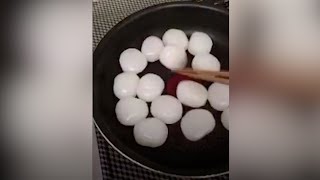 Video of screaming tama konnyaku balls goes viral [upl. by Ellehcal]