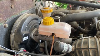 How to Fix a Spongy Brake Pedal  Replace Brake Master Cylinder [upl. by Ayekehs]