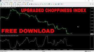 Upgraded choppiness Index 2020 indicator FREE DOWNLOAD [upl. by Zipah132]