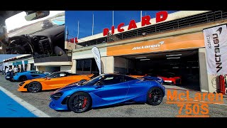 MCLAREN 750S  220 vite fait  Circuit PAUL RICARD  Pirelli Pzero Corsa  mode Sport [upl. by Ynetruoc]