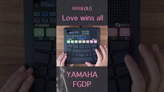 아이유IU  Love wins all FGDP Finger Drum Cover [upl. by Slack]