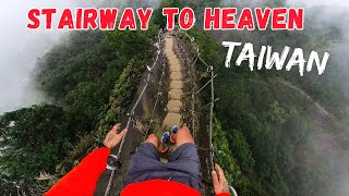 Pingxi Crags Hike Taiwans Stairway to Heaven [upl. by Werna]