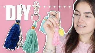 DIY Kwastjes Sleutelhanger  Kim van Haren [upl. by Rabkin132]