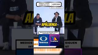 PERIODISTA SE VA CON TODO CONTRA TELEVISA Y TV AZTECA [upl. by Alrick528]